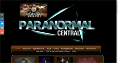 Desktop Screenshot of paranormalcentral.net